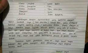 Contoh Surat Permohonan Maaf Kepada Guru Dalam Bahasa Inggris Kumpulan Surat Penting
