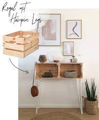 Ikea Hack Regal Mit Hairpin Legs Selber Bauen Wohnklamotte Bauen Hack Hairpin Ikea Legs Mit Obstkis In 2020 Build Your Own Shelves Ikea Diy Diy Ikea Hacks