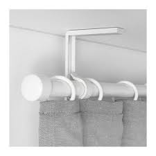 Betydlig Wall Ceiling Bracket White Ikea Hang Curtains From Ceiling Diy Curtain Rods Ceiling Mounted Curtains