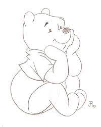 Winnie The Pooh Sketch By Mickeyminnie On Deviantart Disney Drawings Sketches Whinnie The Pooh Drawings Winnie The Pooh Drawing