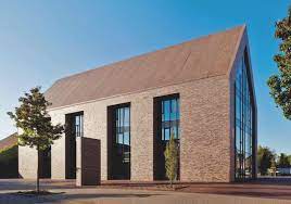 Arztezentrum Heiden Referenzen Fassaden Projekte Klinkerwerk Hagemeister Architektur Fassade Klinker Ziegelmauerwerk