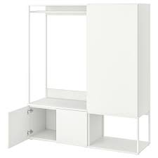 Ikea Platsa 3 Ovinen Vaatekaappi Valkoinen Fonnes Valkoinen Voit Helposti Muunnella Sailytysratkaisua Eri Ikea Kleiderschrank Ikea Ikea Garderoben Ideen