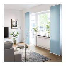 Vidga Wall Mounted Set For Panel Curtains Ikea Panel Curtains Space Interiors Ikea Curtains