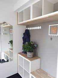 Ikea Kallax Hallway Closet Wardrobe Hall Korb Kallax Decor Kitch Ikea Design Kallax Ikea Diy