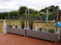 Windschutz Aus Glas Fur Garten Und Terrasse Windschutz Terrasse Windschutz Glas Terrassen Windschutz Glas