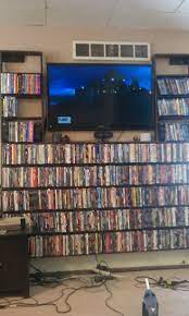 Blu Ray Dvd Shelves Built Around My Flat Screen In My Living Room I Used Only Blu Ray Dvd Shelves Built Around My Flat Screen In My Living Room I Used