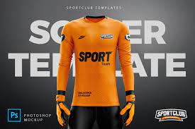 Save time and money with jersey mockups. Goalkeeper Kit Mockup Psd Template By Sportclub Templates On Creativemarket Graphicdesign Art Design Illustration Goalkeeper Kits Mockup Psd Goalkeeper