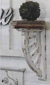 Wood Decorative Corner Piece Bookend Shelf Bracket Set Of 2 Wooddecor Decor Inspiration Diy Shabby Chic Diy Decor