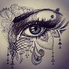 Artist Steph Z It 39 S That Time Of The Week Eye Drawings Art Drawings Eye Art
