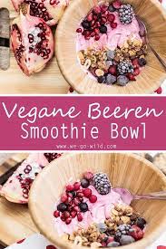 Pin Auf Gesunde Smoothie Bowls
