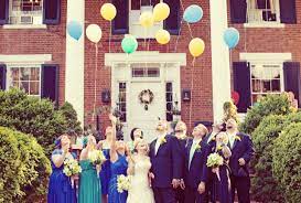 Just Love The Balloon Idea Photo By Kristen Garten Photography At Santillane Wedding Wedding Balloons Wedding Perfect Wedding