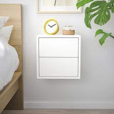 Eket Bovenkast Met 2 Lades Wit Ikea Wandschrank Ikea Schubladen Schubladen