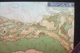 ドラクエ９宝の地図のmap 海 水辺