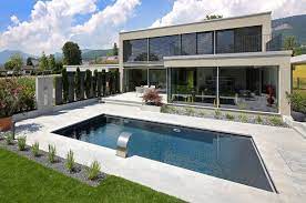 Modern Pool Bilder Ferien Zuhause Homify Hauser Mit Pool Architektur Haus Architektur