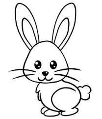 How To Draw A Bunny Step By Step Easy Tutorial For Kids Bunny Drawing Rabbit Drawing Easy Easy Bunny Drawing