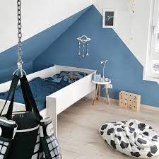 Wand Dachschrage Kinderzimmer Jugendzimmer Kinderzimmer Streichen Jugendzimmer Gestalten