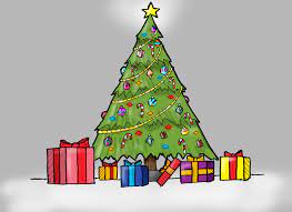 How To Draw A Christmas Tree With Presents For Kids Youtube Christmas Tree Drawing Christmas Tree With Presents Christmas Drawing