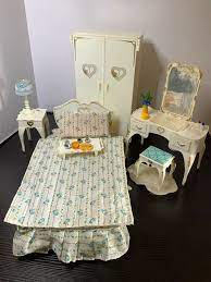 Vintage Sindy Doll Barbie Size Bedroom Furniture Set Accessories 30 Pc Sindy Sindy Doll Bedroom Furniture Sets Barbie Furniture