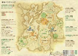 新生ff14 園芸 採掘マップ ギャザラー向け採集場所の地図情報 パッチ4 4対応