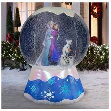 Snow Globes Frozen Christmas Christmas Inflatables Frozen Christmas Decorations