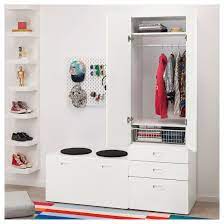Stuva Fritids Wardrobe With Storage Bench White White Ikea Banktruhe Ikea Truhe