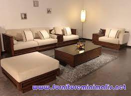 Model Kursi Meja Tamu Minimalis Mewah Murah Terbaru Set Kursi Mewah Minimalis Kayu Jati Perhutani Terbaik Wooden Sofa Designs Wooden Sofa Set Wooden Sofa