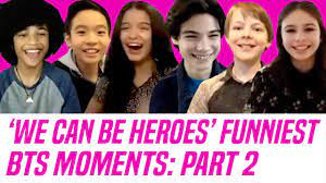 Роберт родригес, бен орманд, том пропер и др. We Can Be Heroes Netflix Cast Talks Funniest Behind The Scenes Moments Missy Wild Card More Youtube