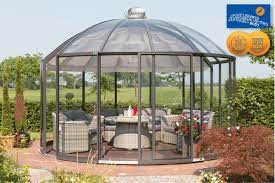 Drehbarer Glaspavillon Individualitat Und Luxus Fur Ihren Garten Pavillon Wintergarten Wintergarten Ideen