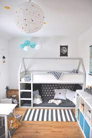 Ikea Hack Hausbett Zum 6 Bloggeburtstag Blick7 Kinder Zimmer Kinderschlafzimmer Ikea Ideen