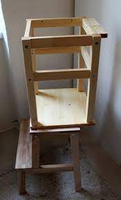 Lernturm Selber Bauen Diy Anleitung Fur Ikea Hack Aus 2 Hockern Babyled Weaning Lernturm Ikea Lernturm Ikea