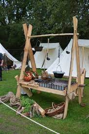 Inspiration Viking Tent Fire Pit Bbq Tent Glamping