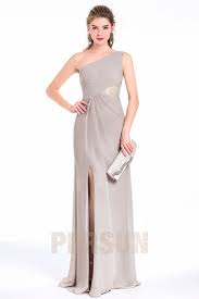 Robe asymétrique en dentelle jacquard. Robe Asymetrique De Soiree Longue Grise Fente Taille Avec Empiecement De Dentelle Robedesoireelongue Fr