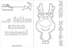 20 Biglietti Di Natale Da Colorare Per Bambini Biglietti Di Natale Lettera A Babbo Natale Natale