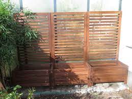 Ikea Hack Applaro Wandpaneele Mit Banktruhe Als Freistehende Hochbeet Kombination Ikea Garten Garten Terrasse Terassenideen