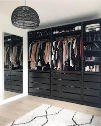A Round Up Of The Best Closet Makeovers Using The Ikea Pax System With Hacks To Make It Look Custom And Solution Walk In Closet Ikea Ikea Pax Closet Pax Closet