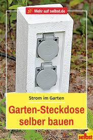 Garten Steckdose Selbst De Gartensteckdose Steckdose Garten Aussensteckdose