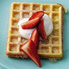 Belgische Waffeln Mit Sussen Erdbeeren Rezept Belgische Waffeln Waffeln Rezept Belgische Waffeln Rezept