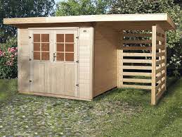 Mit Uberdachtem Anbau Wandstarke 21 Mm Obi Holz Gartenhaus La Spezia B X T 385 Cm X 209 Cm Davon 150 Cm Gartenhaus Schuppen Ideen Gartenhaus Mit Terrasse