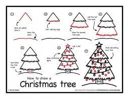 How To Draw A Christmas Tree Art For Kids Hub Christmas Tree Drawing Art For Kids Hub Easy Christmas Drawings