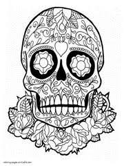 Zentangle coloring pages are a great way to create your own art by coloring unique doodle patterns. 33 Skull Coloring Pages For Adults Free