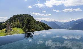 Infinity Pool Sudtirol Miramonti Infinity Pool Meran Boutique Hotel Italy Hotels Hotel