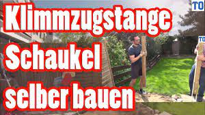 Schaukel Selber Bauen Klimmzugstange Selber Bauen Ausfuhrliche Anlei Klimmzugstange Klimmzugstange Garten Schaukel