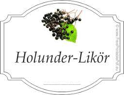 Etiketten vorlagen für marmelade und gläser aller art. Etiketten Fur Holunder Likor Pdf Drucken Kostenlos
