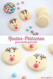 Rentier Platzchen Schnell Und Einfach Verziert Schnin S Kitchen Platzchen Rezepte Weihnachten Weihnachten Rezepte Platzchen Backen Rezepte