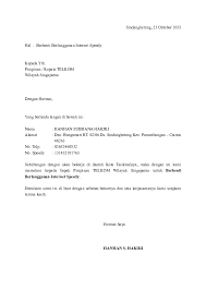 Doc 179572334 Surat Berhenti Langganan Ayu Lestari Academia Edu
