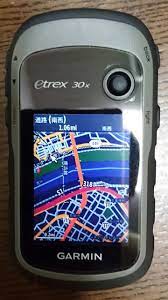Garmin Etrex30xの地図を英語版への入れ替えとファームアップをしました ロードバイク好きの独り言