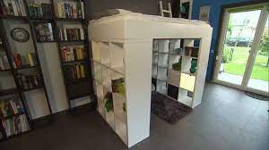 Do It Yourself Hochbett Aus Ikea Regal Abenteuer Leben Taglich Kabeleins Ikea Loft Ikea Regal Loft Betten