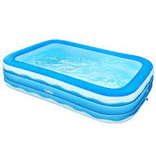 Sable Inflatable Pool 118 X 72 5 X 20in Rectangular Swimming Pool For Toddlers Sale Pools Hot Tubs And Supplies Shop Backyardequip Com In 2020 Rectangular Swimming Pools Inflatable Pool Swimming Pools