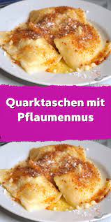 Quarktaschen Mit Pflaumenmus Quarktaschen Rezepte Pflaumenmus