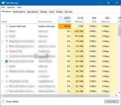 System Interrupts High Cpu Usage In Windows 10 Info Hack News